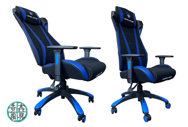 電競椅(藍)∣辦公桌,辦公椅,辦公家具,辦公室隔間,奇鑫家具