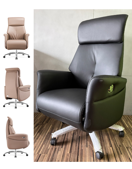 主管皮椅,電動椅 ∣奇鑫辦公家具