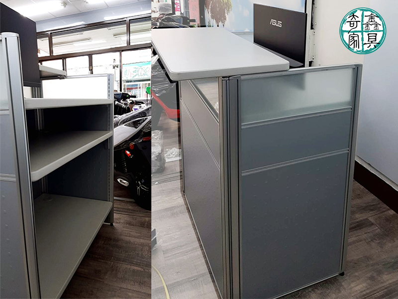 案例「OA屏風工作站/2.5cm屏風」∣奇鑫辦公家具